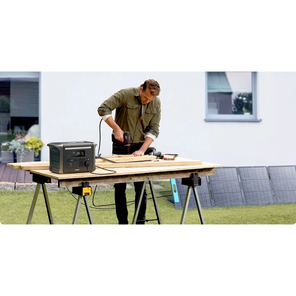 Anker SOLIX F1500 Portable Power Station ( Backup Battery ) - 1536Wh 1800W | A1772211