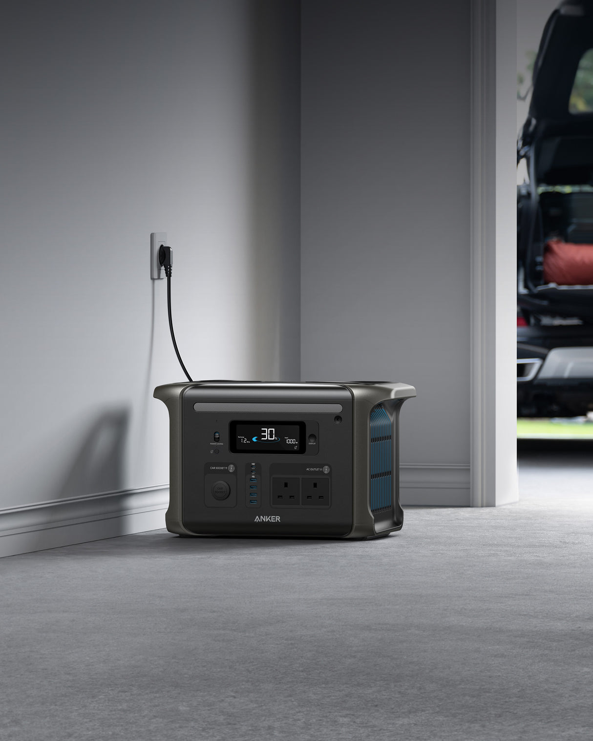 Anker SOLIX F1500 Portable Power Station ( Backup Battery ) - 1536Wh 1800W | A1772211