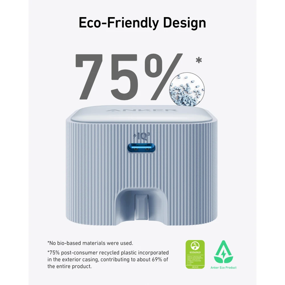 Anker Nano USB C Wall Charger Plug 30W - White | A2337V21