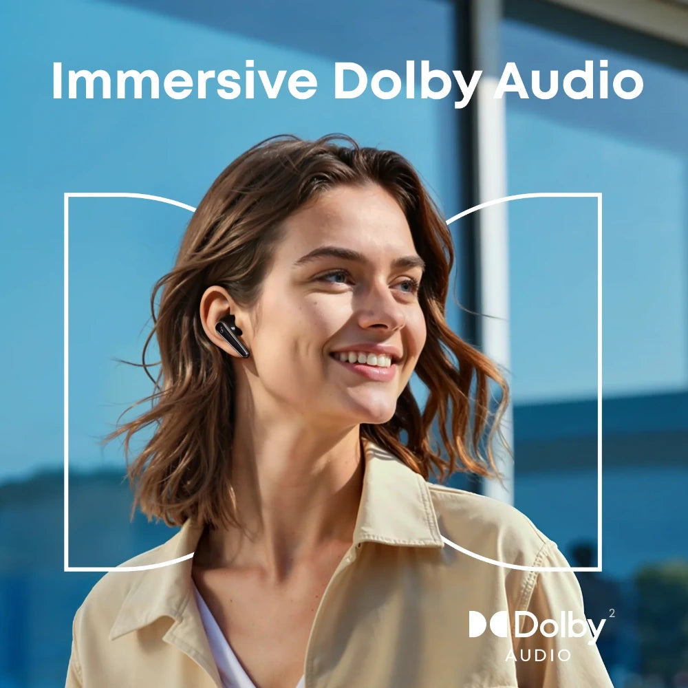 Soundcore Liberty 5 Noise Cancelling Wireless Bluetooth Earphones - Black | A3957G11