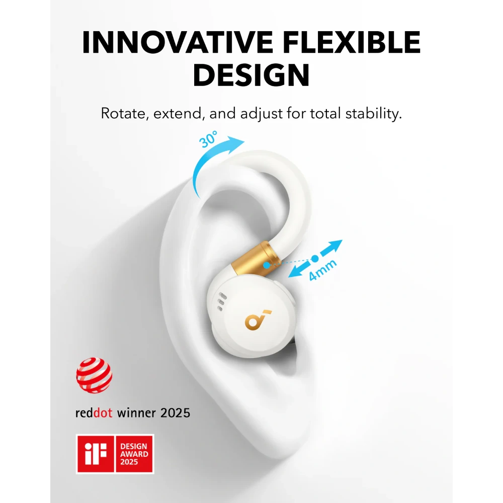 Soundcore Sport X20 Noise Cancelling Earbuds - White | A3968G21