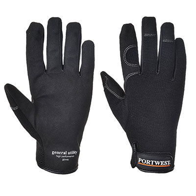 Portwest General Utility Gloves Black EN 388 4X