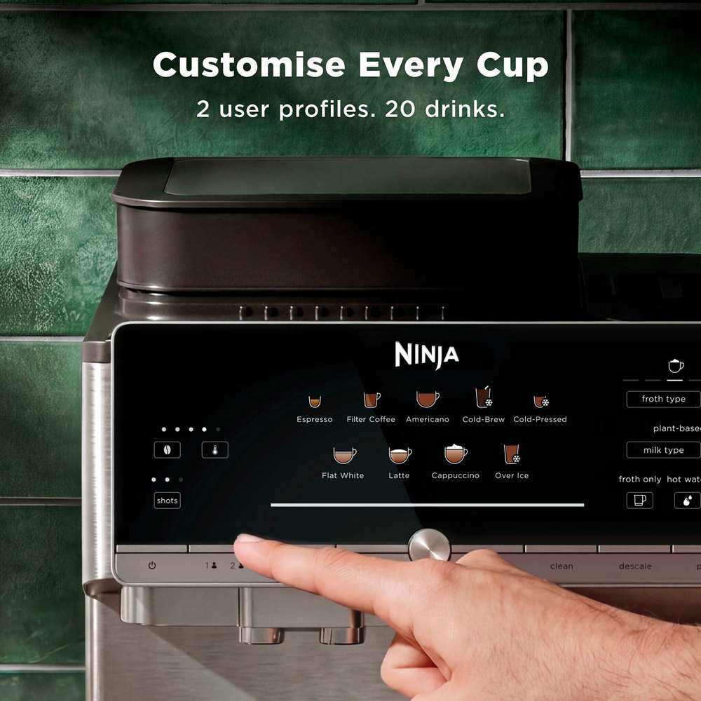 Ninja AutoBarista Automatic Espresso Coffee Machine | AE1001UK