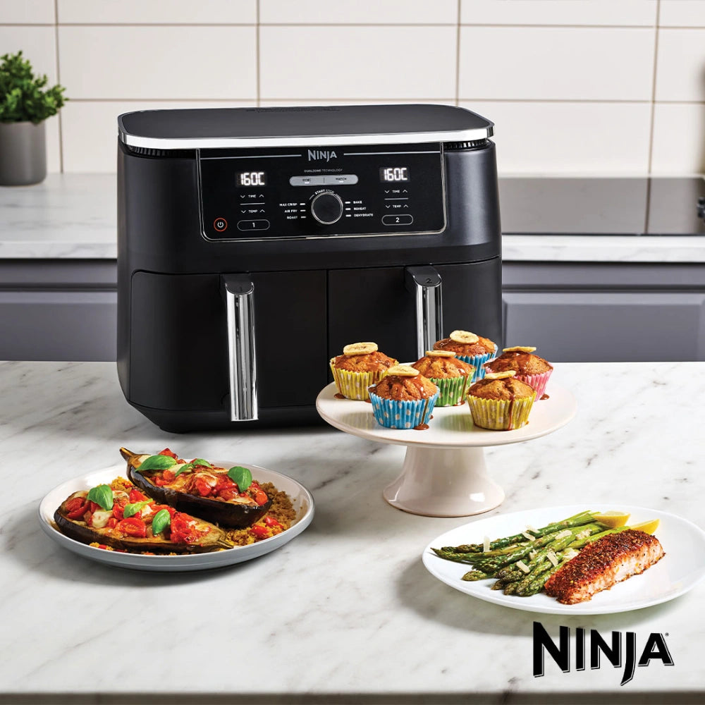 Ninja 9.5 Litre Foodi Max Dual Zone Air Fryer - Black | AF400UK