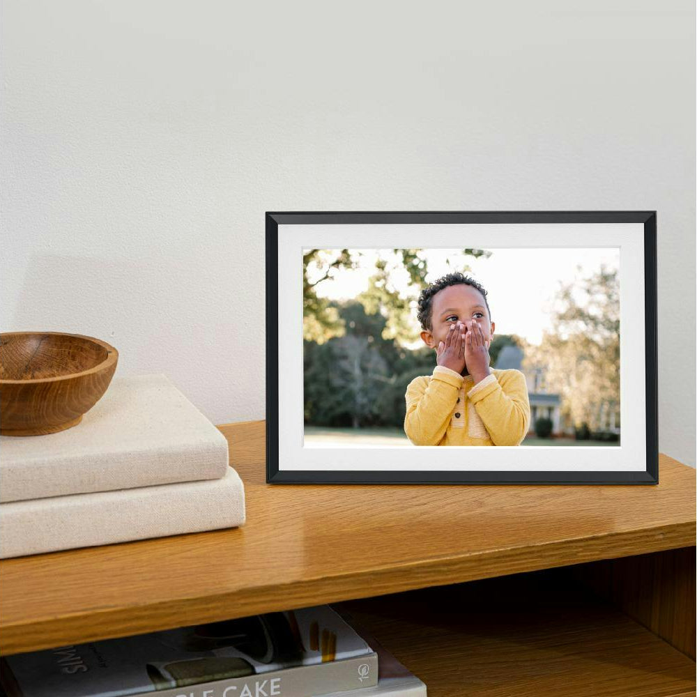 Aura Carver 10.1 Inch WiFi Digital Photo Picture Frame - Matte Black | AF905-MBLK