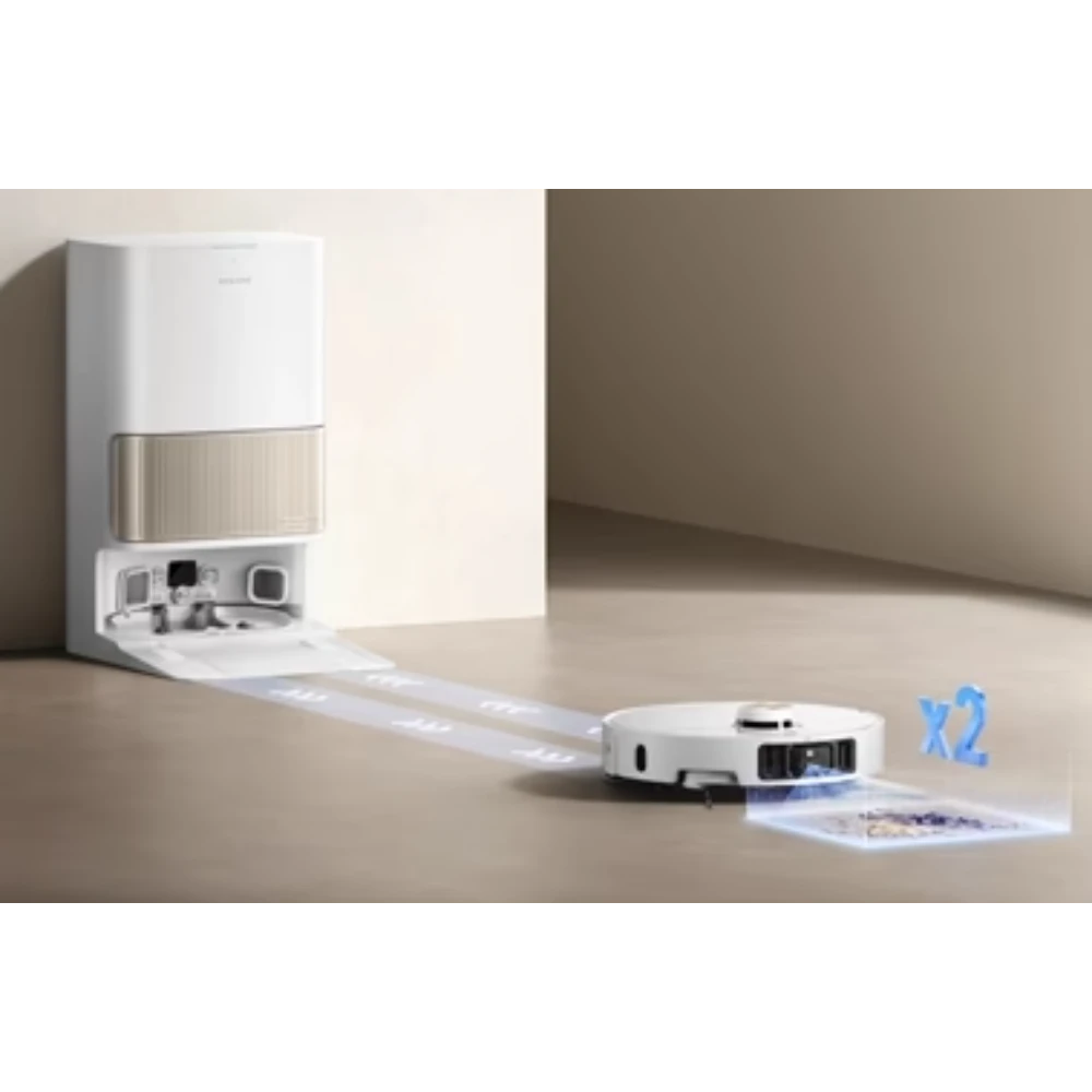 Dreame L40s Pro Robotic Robot Vacuum Cleaner - Ultra White | RLL74CE