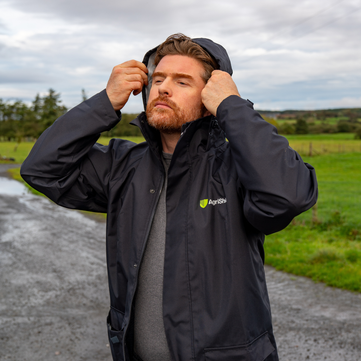 Agrishield Plus All Weather Jacket - Navy