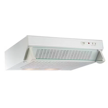 Airstream Twin Motor Cooker Hood 60cm - White | AIRTVH60WHITE