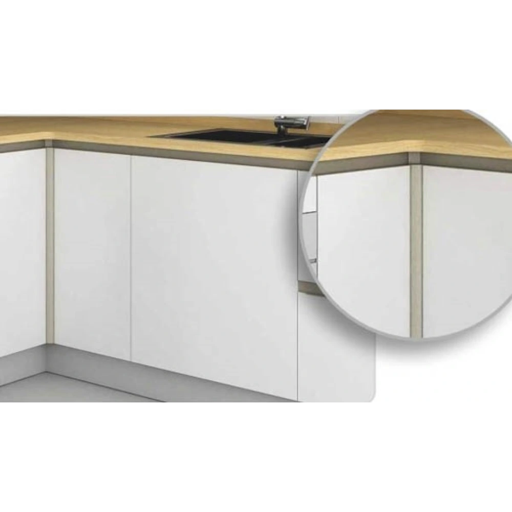 Corner Bar Hinge for Kitchen Corner Unit - Brushed Steel | 2908100