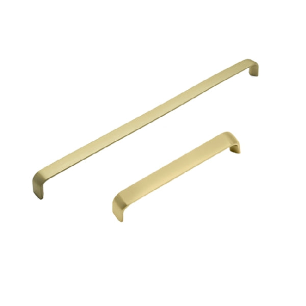 MVI Camden Kitchen Cabinet Door D Handle 160cm - Satin Brass | 0400340