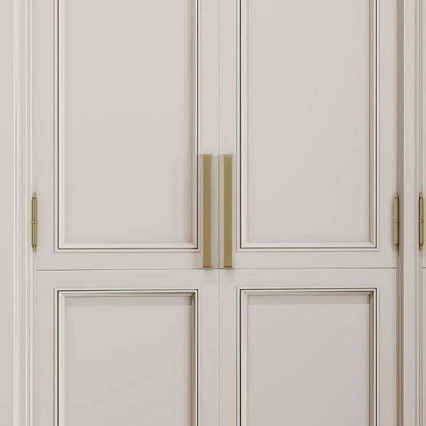 MVI Camden Kitchen Cabinet Door D Handle 160cm - Satin Brass | 0400340