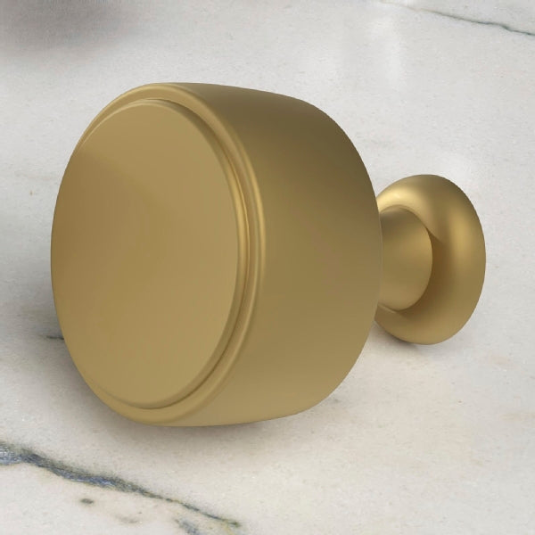 MVI Cambridge Kitchen Cabinet Door Knob - Dull Brass | 0703040