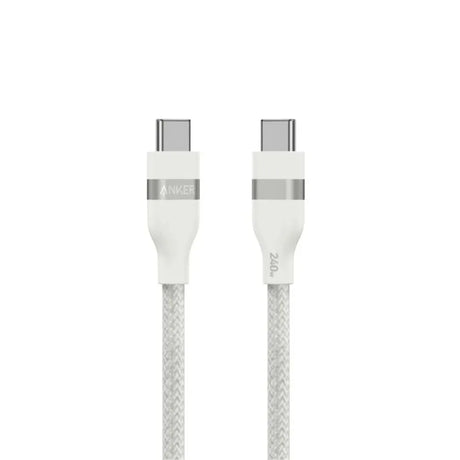 Anker USB C to USB C Charging Cable Braided 240W - White | A82E2H21