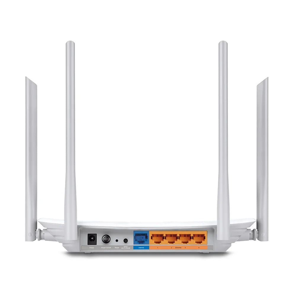 TP-Link Archer C50 V4 AC1200 WiFi Dual Band Wireless Router - White | ARCHERC50V3