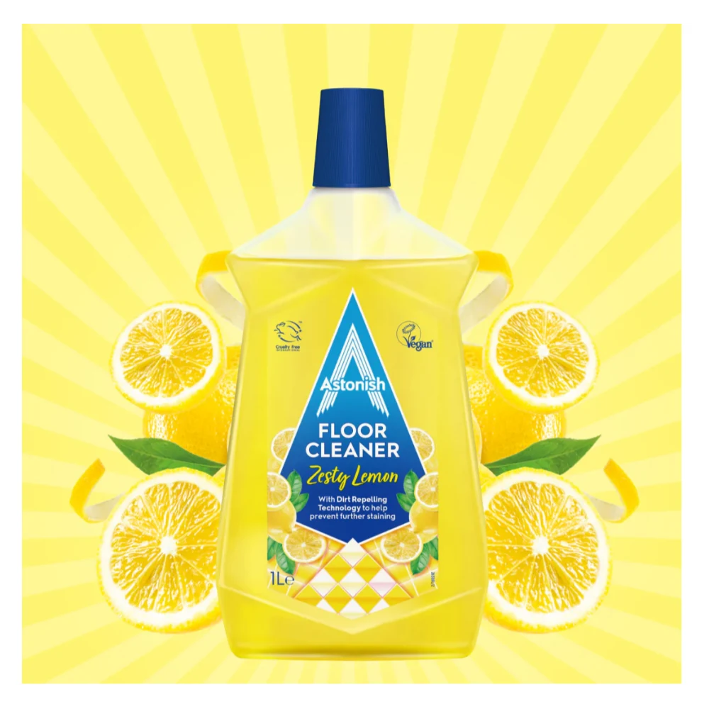 Astonish Floor Cleaner 1 Litre - Zesty Lemon | C2630