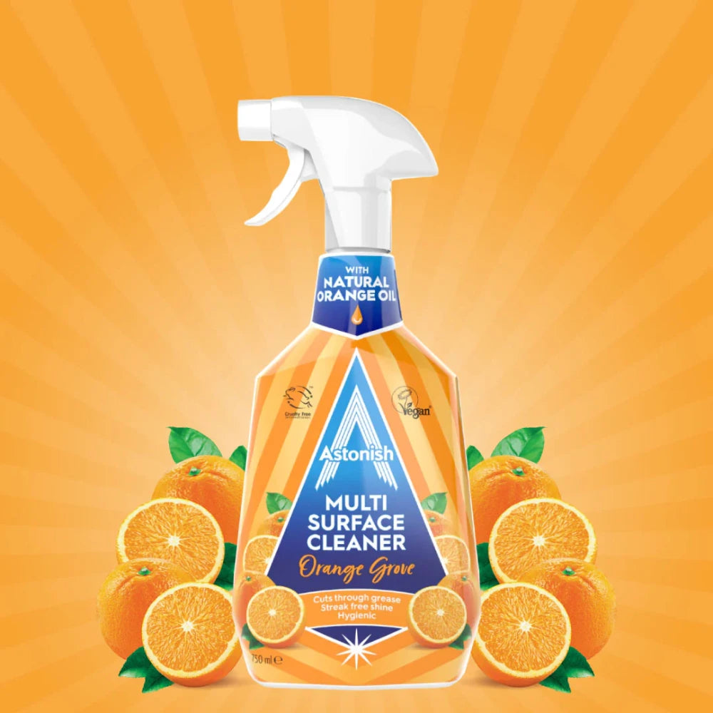 Astonish Astonish Multi Surface Cleaner Spray 750ml - Orange Grove | 170842