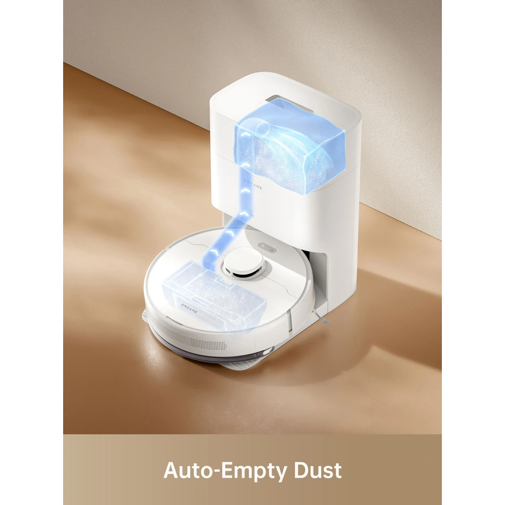 Dreame D10 Plus Gen 2 Robot Vacuum Robotic Vac - White | RLD32GD