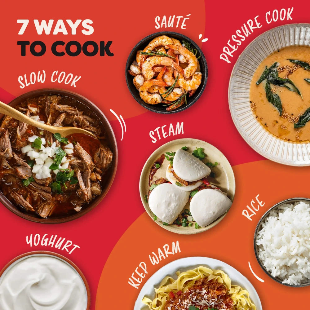 Instant Pot Duo Multi Cooker 3 Litre - Black / Stainless Steel | 110-0044-01-UK