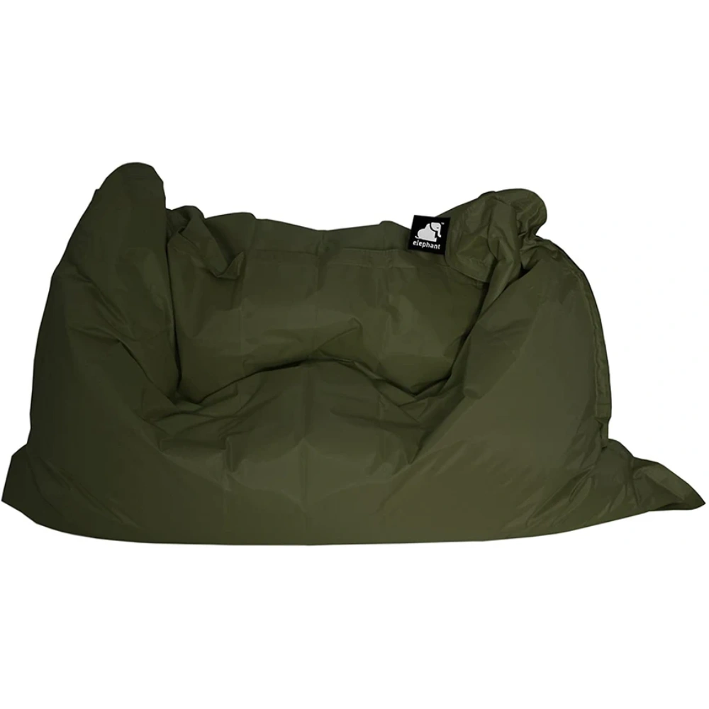 Elephant Jumbo Bean Bag - Khaki Green | For Kids & Adults