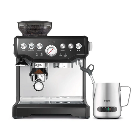 Sage The Barista Express Bean To Cup Coffee Machine - Black Truffle | SES875BTR2GUK1