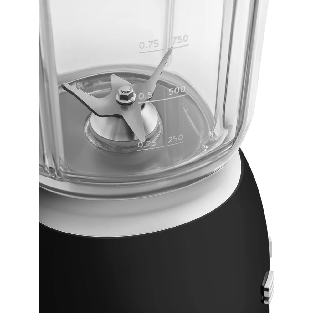 Smeg 50's Retro Food Blender - Black | BLF03BLUK