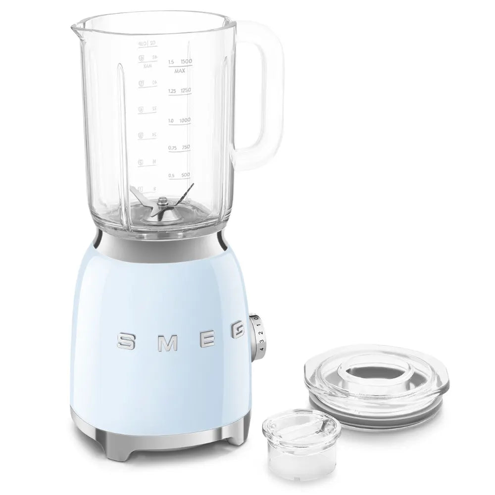 Smeg 50's Retro Food Blender - Pastel Blue | BLF03PBUK