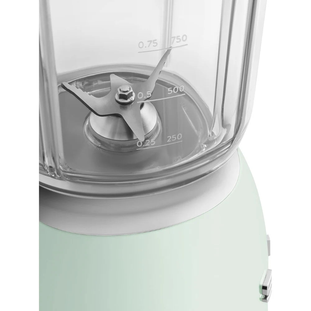 Smeg 50's Retro Food Blender - Pastel Green | BLF03PGUK