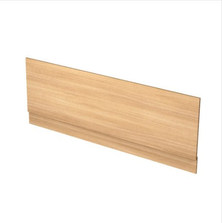 MDF Bath Side Panel With Plinth | 1700mm | White, Stone Grey, Natural White, Midnight Grey, Fossil, Powder Blue, Aloe Green, Savannah Oak, Calabrian Walnut