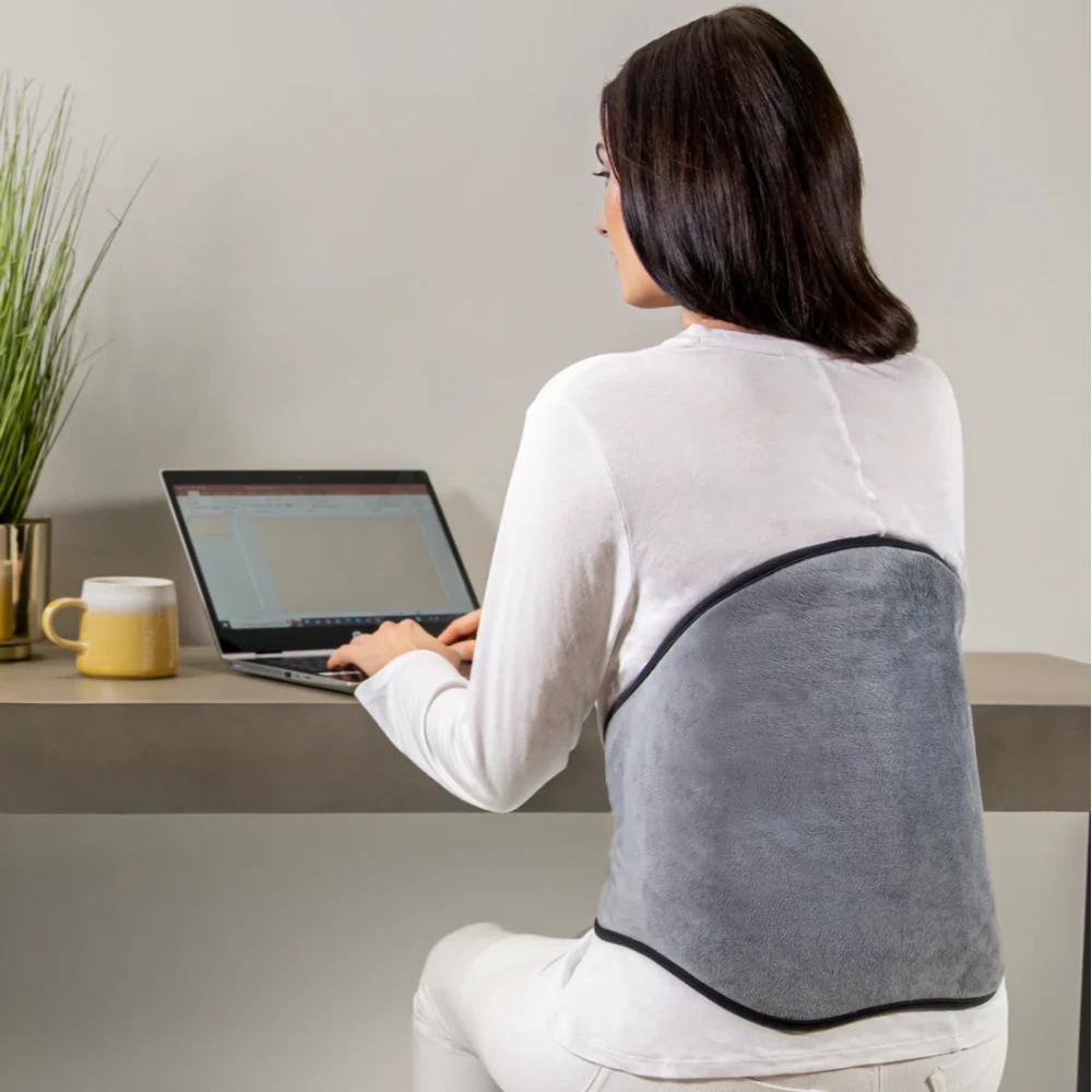Dreamland Revive Me Lumbar Back Heat Pad - Grey | 16966