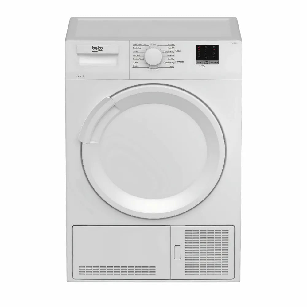 Beko 8kg Condenser Dryer - White | DTLCE80051WIR