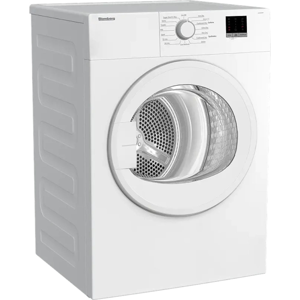 Blomberg 9kg Vented Sensor Dry Tumble Dryer - White | LTA09020WIR