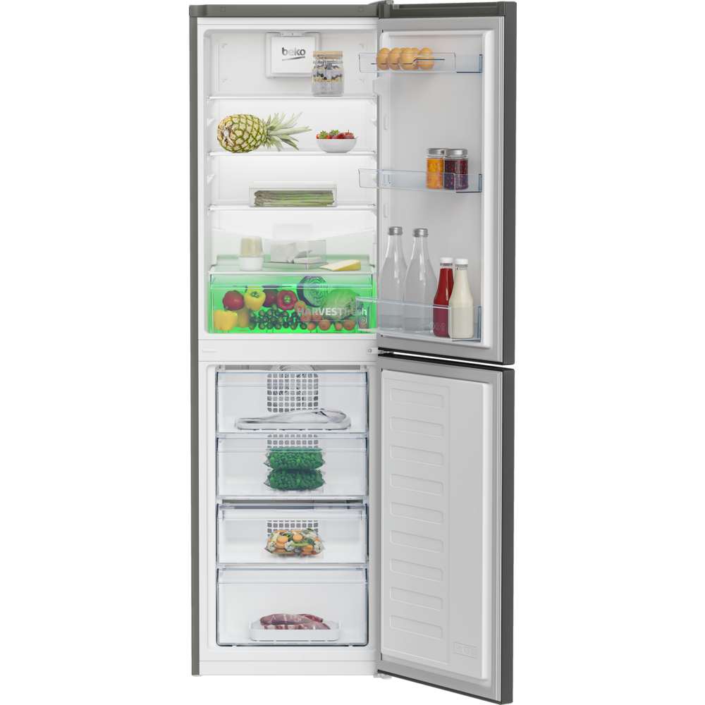 Beko Pro HarvestFresh 182.40cm 50/50 Fridge Freezer - Anthracite | CNG4582VA