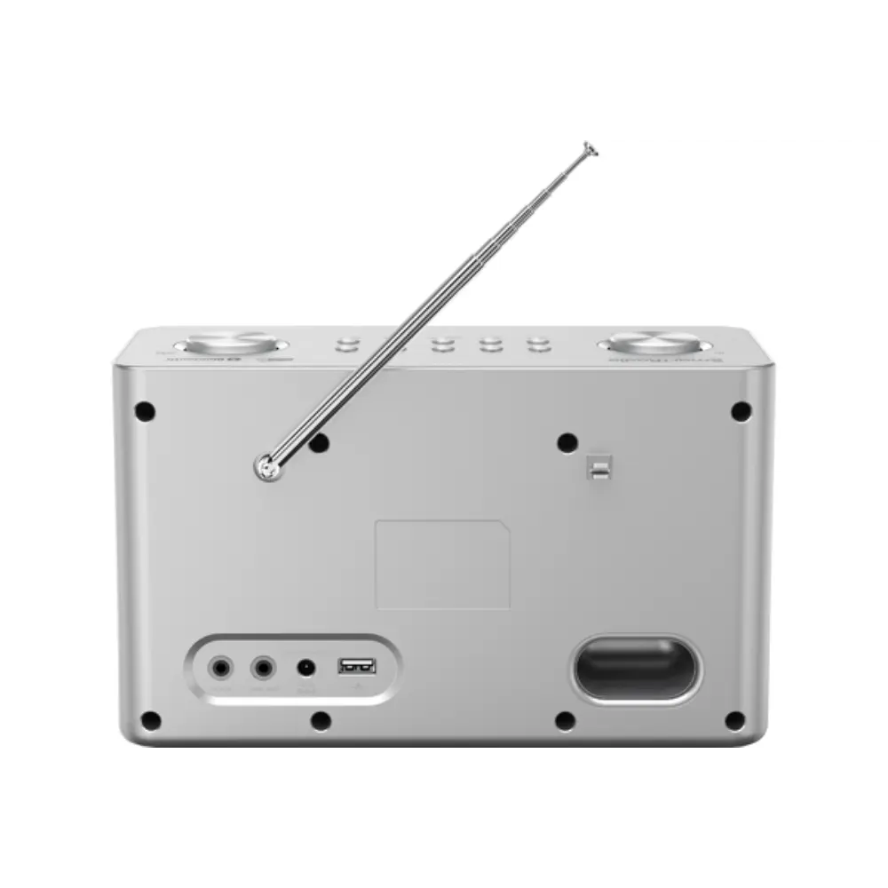 Kenwood Compact Smart WIFI Internet FM Radio - Silver | CR-ST100S-S