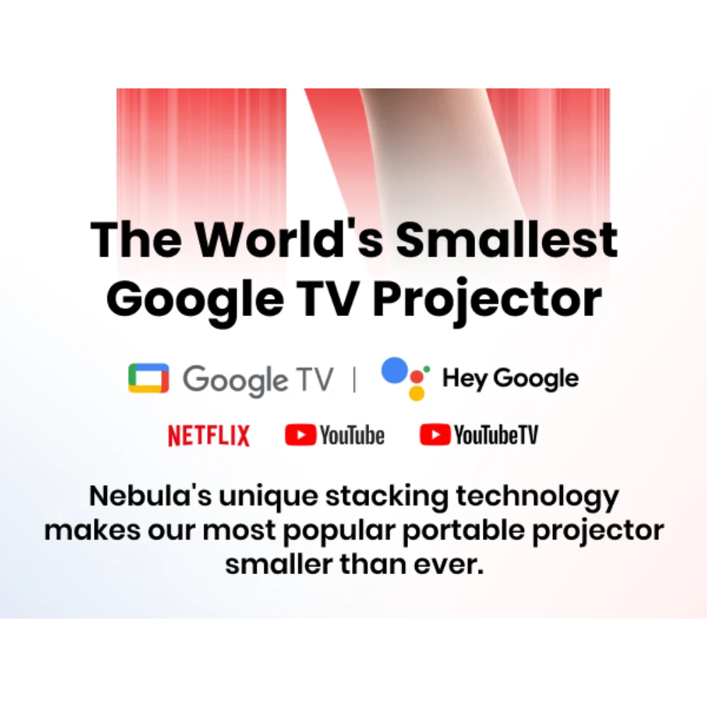 Nebula Capsule 3 1080p Mini Portable Projector - Black | D2425212