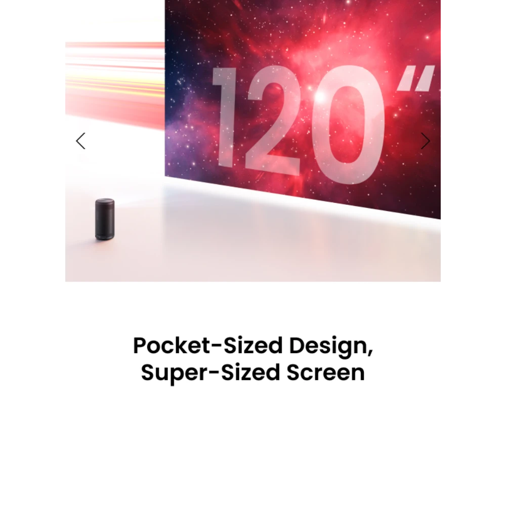 Nebula Capsule 3 1080p Mini Portable Projector - Black | D2425212