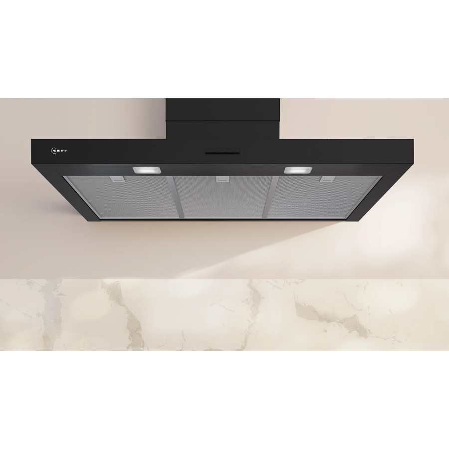 Neff N50 Wall Mounted Cooker Hood 90cm - Matt Black | D95BCC2S0B