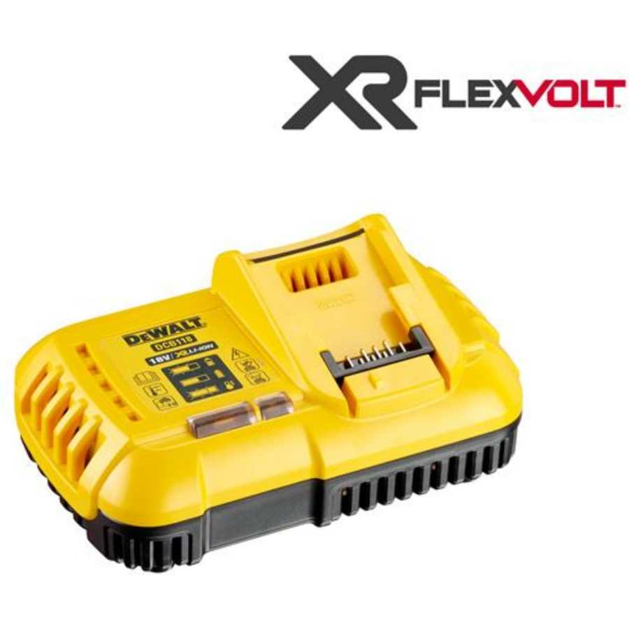 Dewalt DCB118 XR FlexVolt Multi Voltage Fast Battery Charger 18/54V Li-ion | DEWDCB118