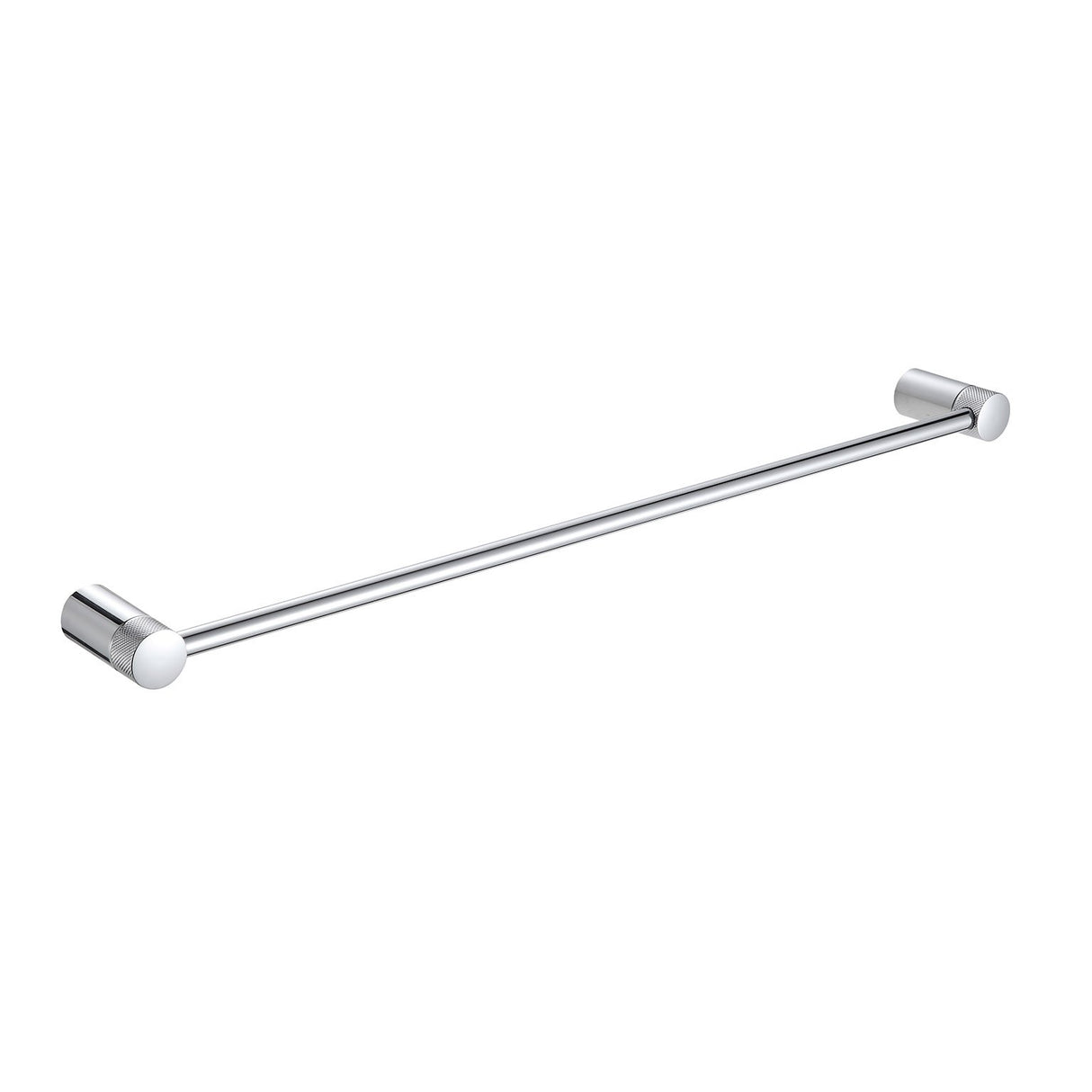 De Vielle Bathroom Single Santorini Towel Bar - Chrome | DEV98001