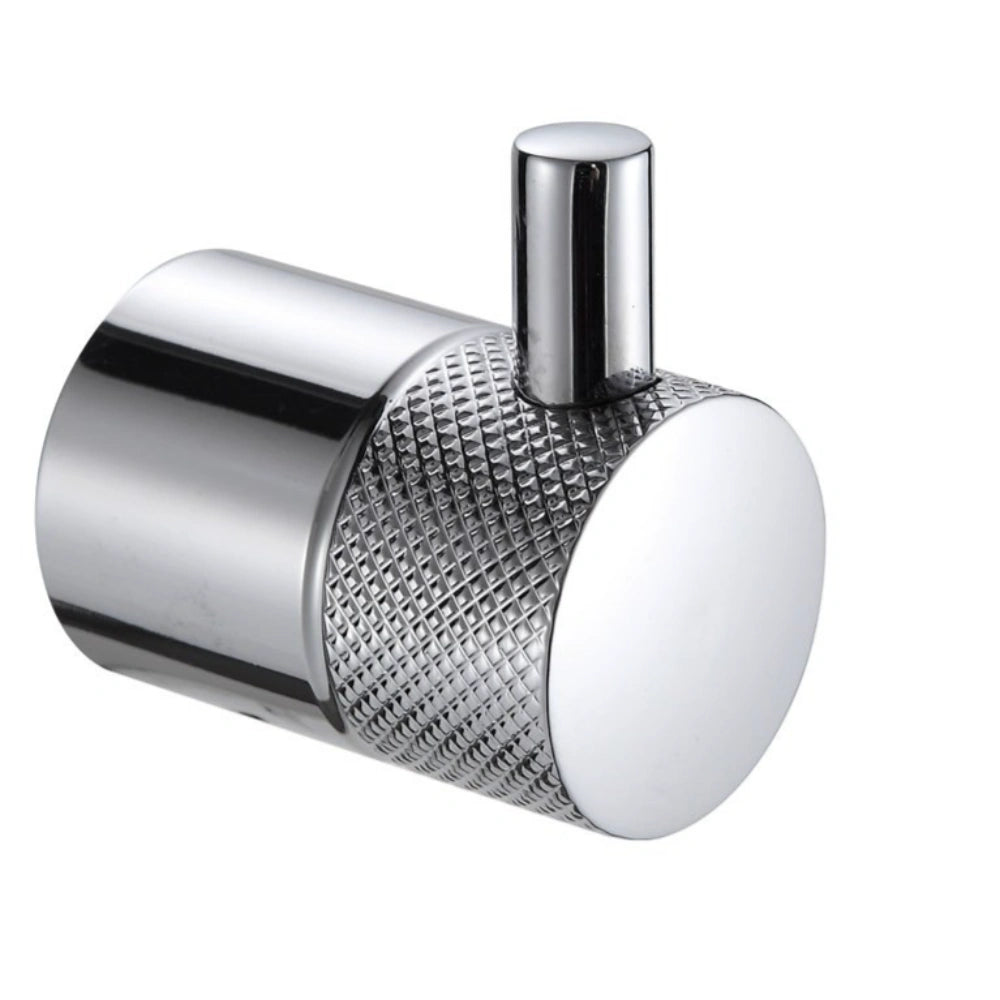 De Vielle Bathroom Santorini Robe Hook - Chrome | DEV98005