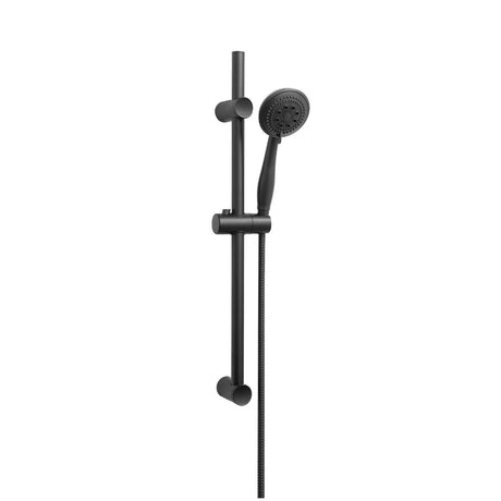 De Vielle Bathroom 5 Function Shower Set - Black | DEVS21B129N1B