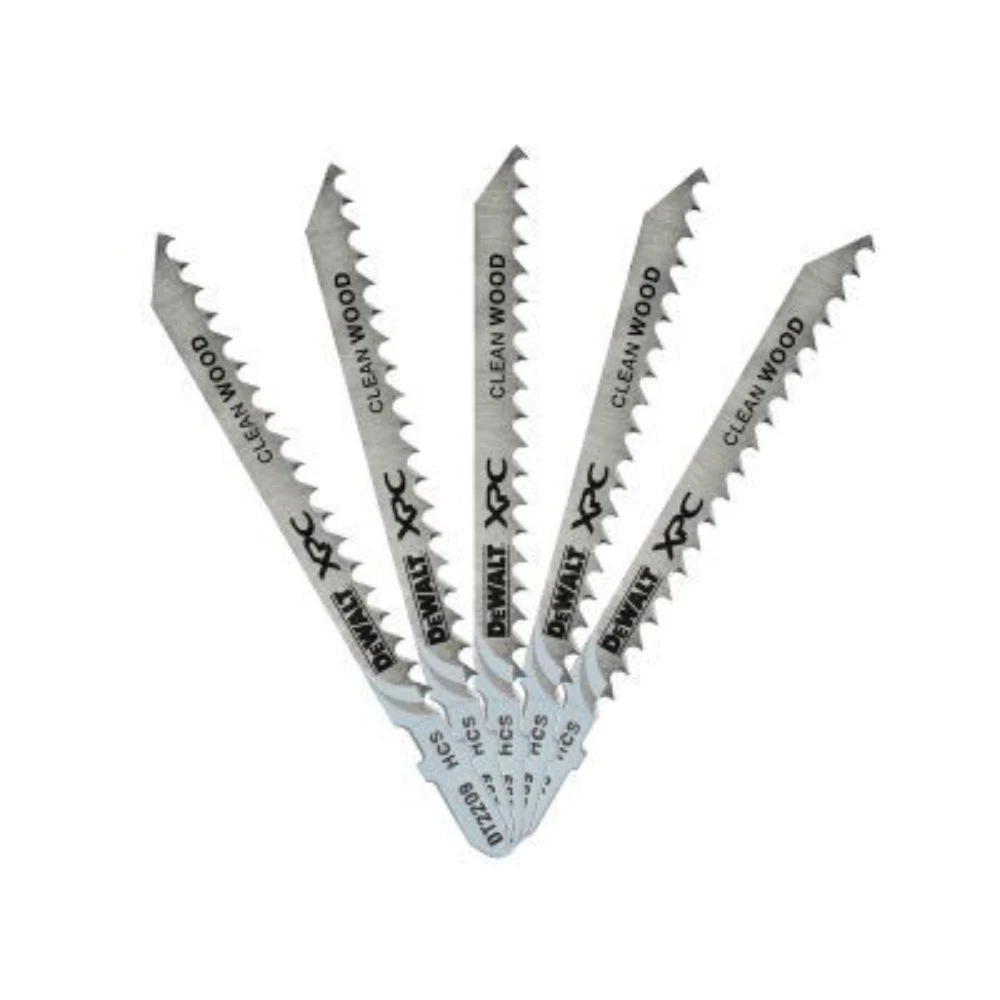 Dewalt XPC HCS Wood Jigsaw Blades Pack of 5 T101BR | DEWDT2207QZ