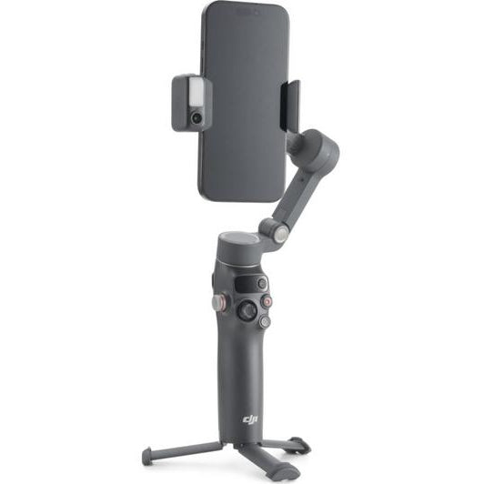 DJI Osmo Mobile 3 smartphone stabilizer on a white background