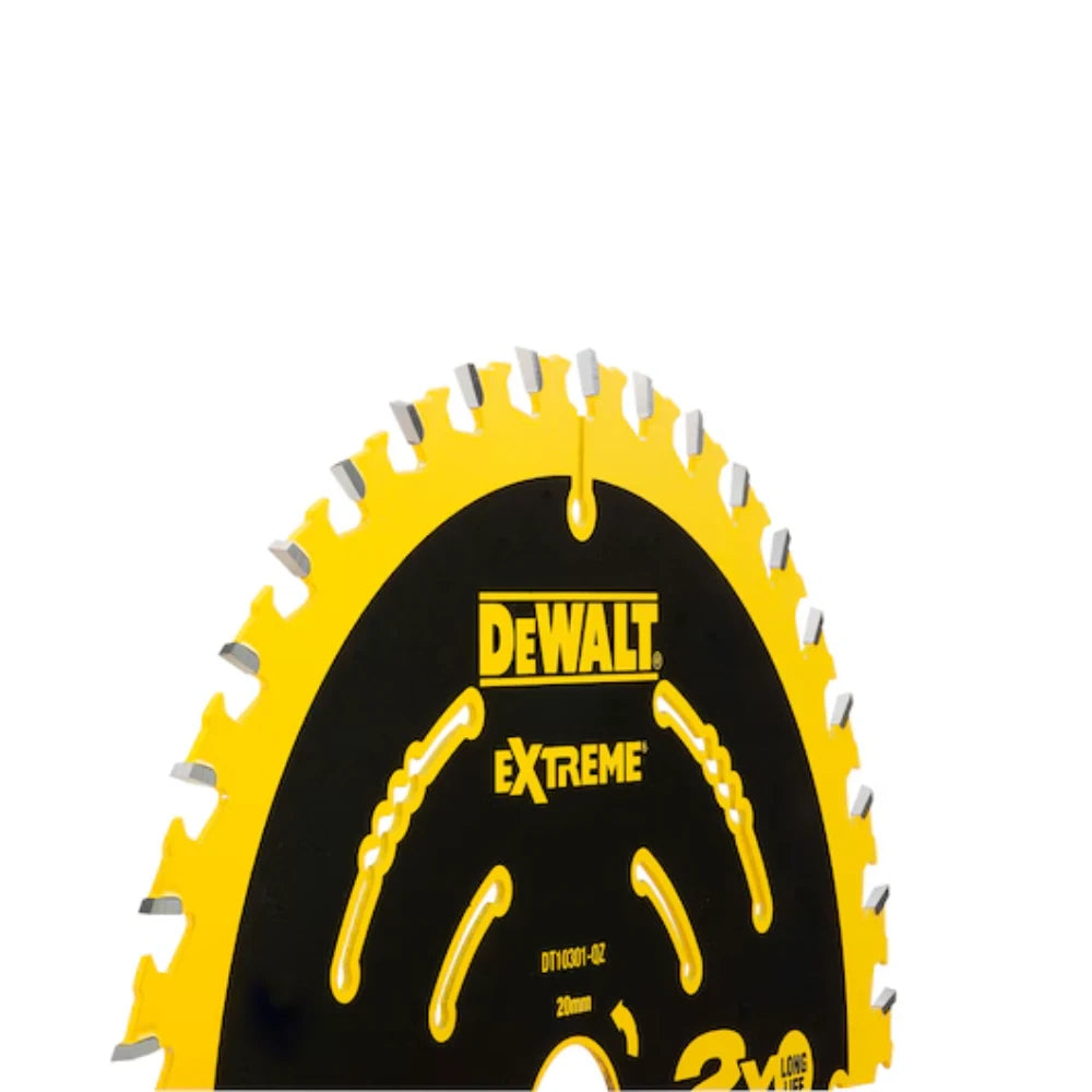 Dewalt ELITE Series 2nd Fix Circ Circular Saw Blade 184mm x 16mm x 40 Tooth | DEWT10301QZ