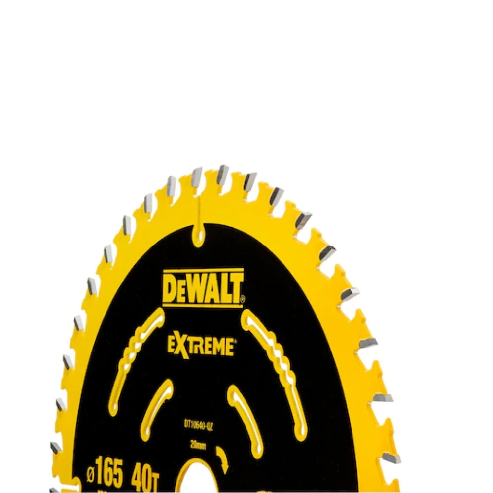 Dewalt ELITE Series Framing Circ Circular Saw Blade 165mm x 20mm x 40 Tooth | DEWT10640QZ