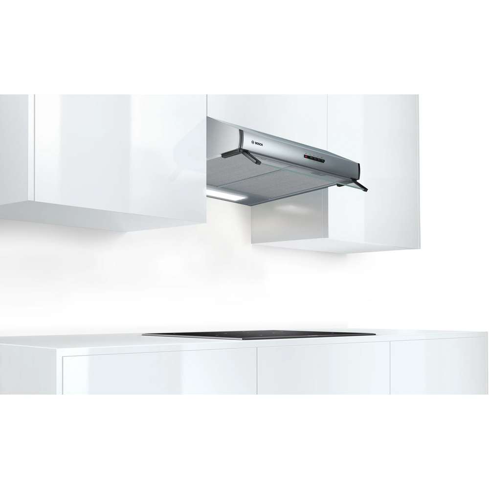 Bosch Series 4 60cm Built Under Cooker Hood - Brushed Steel | DUL63CC50B