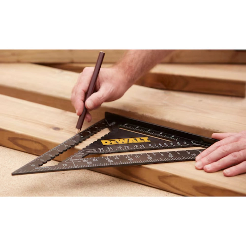 DeWALT 175mm (7") & 300mm (12") Rafter Square Twin Pack | XMS25SQTWIN