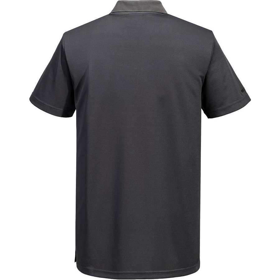 Portwest DX410 DX4 Polo Shirt - Metal Grey - Medium | DX410MGRM