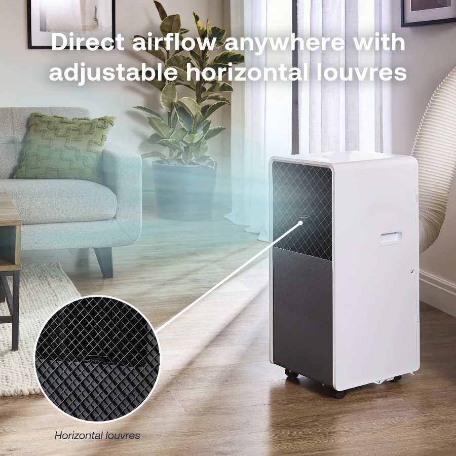 Dimplex ECOiQ Eco Air Portable Air Conditioner and Dehumidifier 12,000 BTU 3.5kw - White | DXPAC001