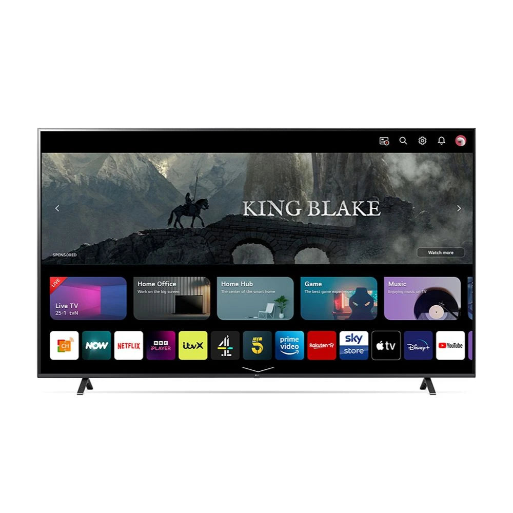 LG 86 Inch UR78 Smart 4K Ultra HD HDR LED TV | 86UR78006LB.AEK