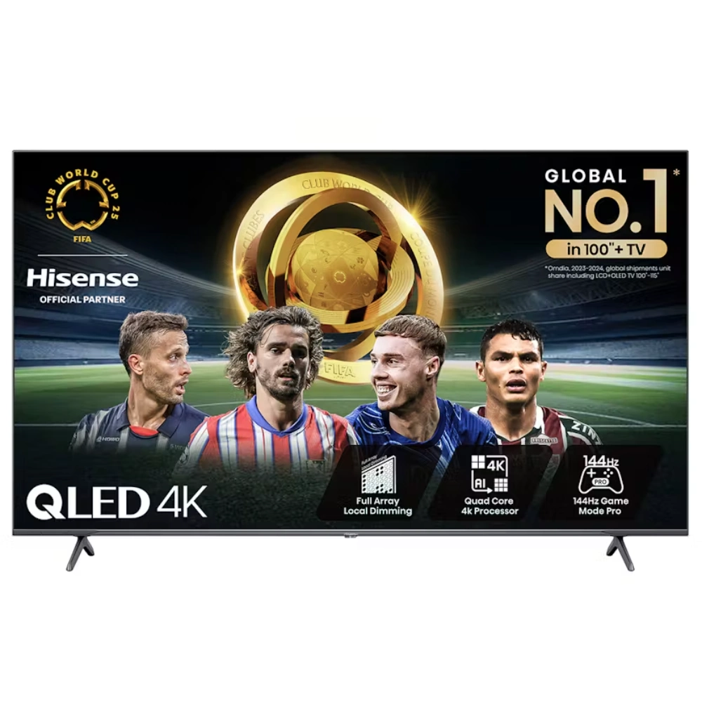 Hisense E7N Pro 55 Inch 4K Smart TV - Black and Dark Grey | 55E71NQPRO